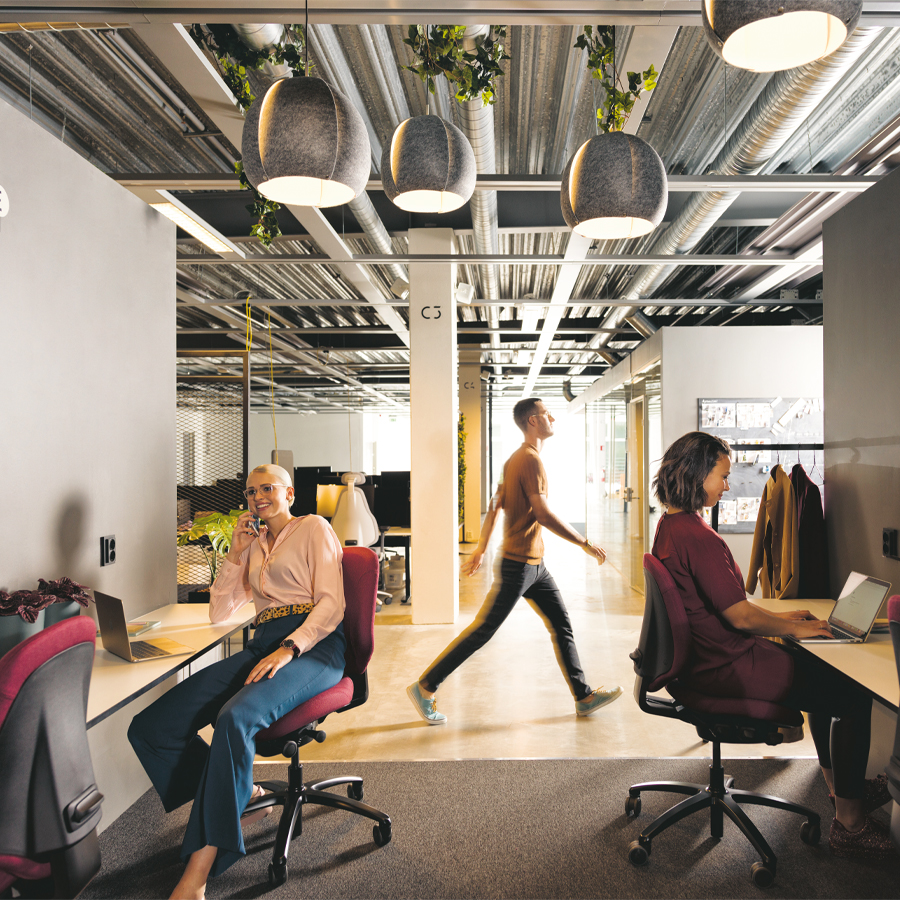 RH Mereo 200 mit halbhoher Rückenlehne - Beispielbild