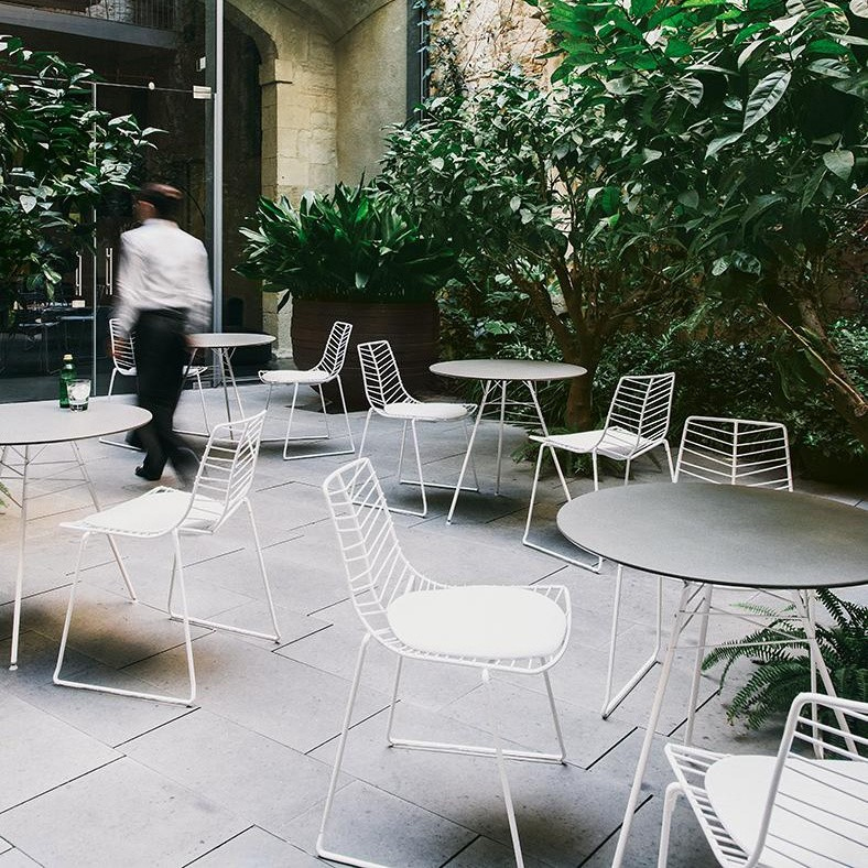 Arper Leaf Stuhl 1819 weiß