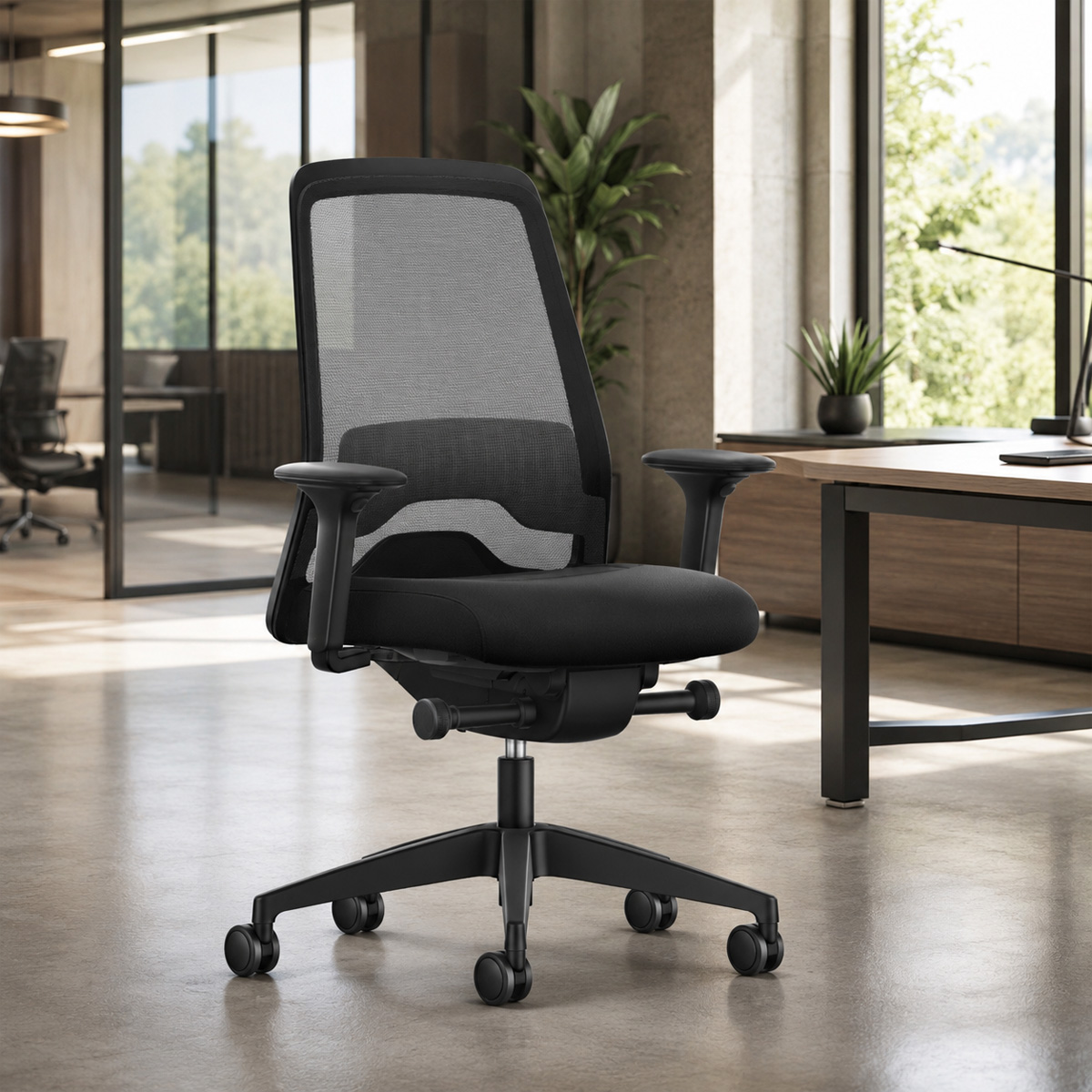 Interstuhl EVERYis1 EV266 | Bürostuhl Netzrücken | Flextech & Komplettausstattung
