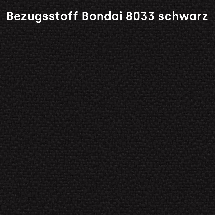 Bezugsstoff Sitz - Bondai 8033 schwarz