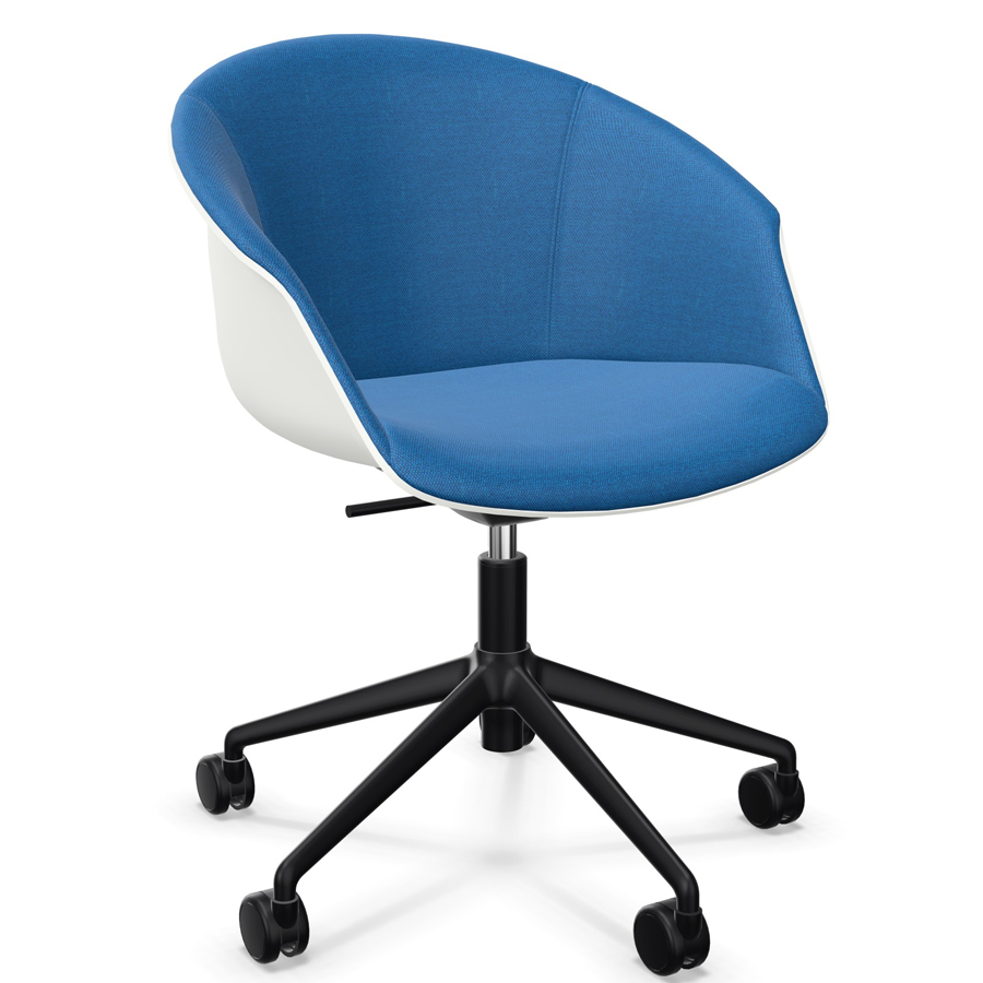 Interstuhl SHUFFLEis1 SU356 - signalblau Sitzfläche