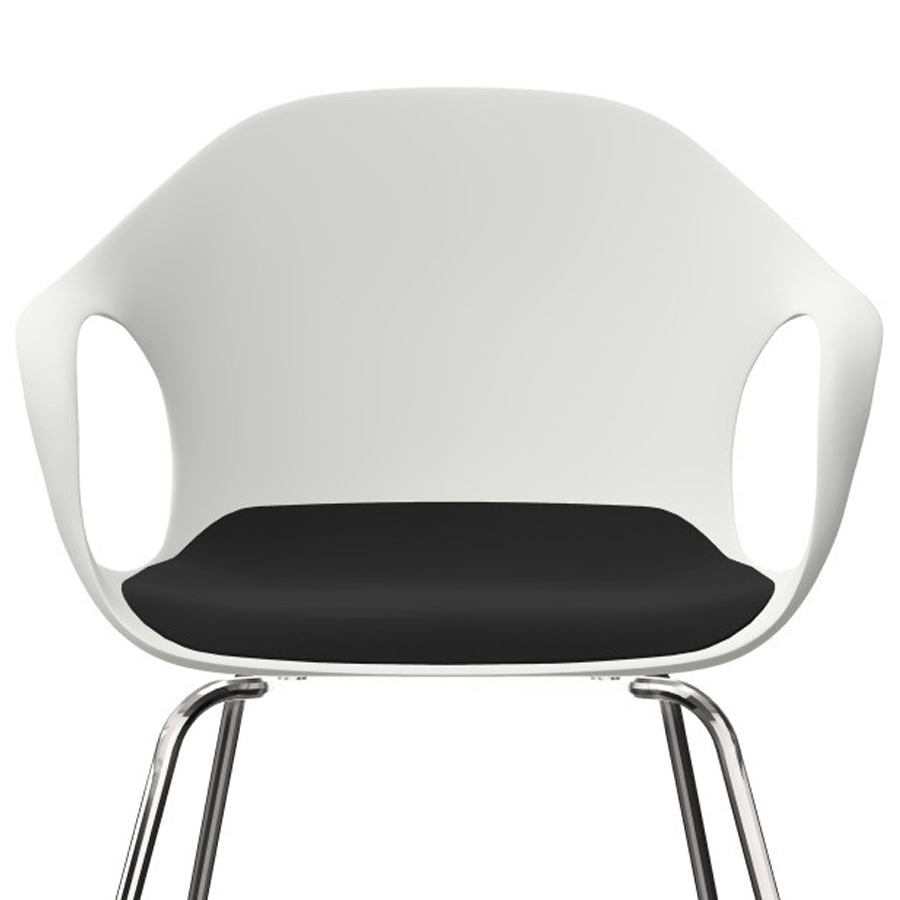 Kristalia Elephant Sitzkissen Scuba 007 Jet - schwarz