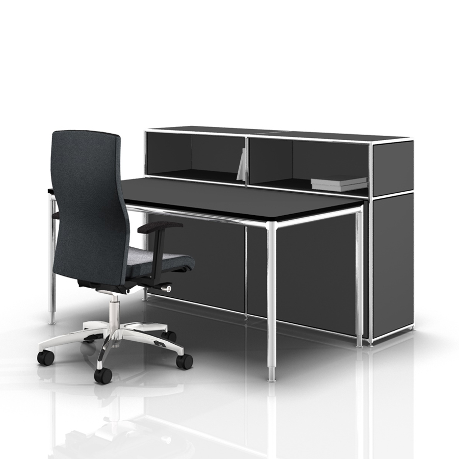 Bosse Modul Space Empfangstheke 1 schwarz