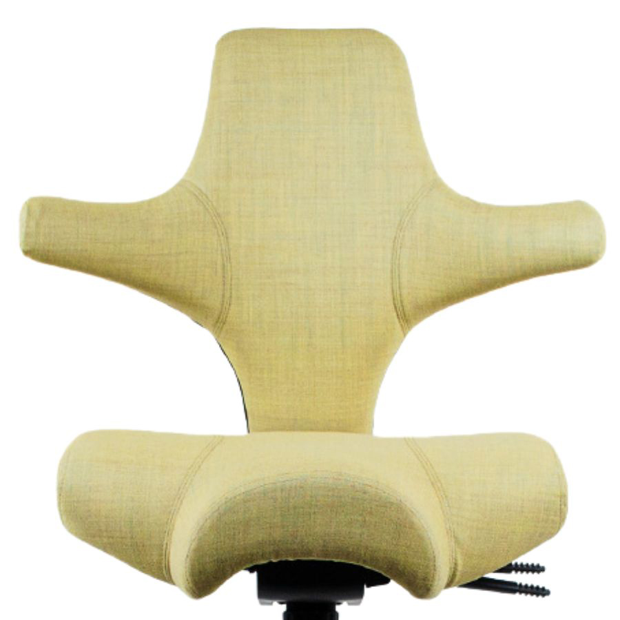 HAG Capisco Remix 0923 gelbgrün - Nahaufnahme