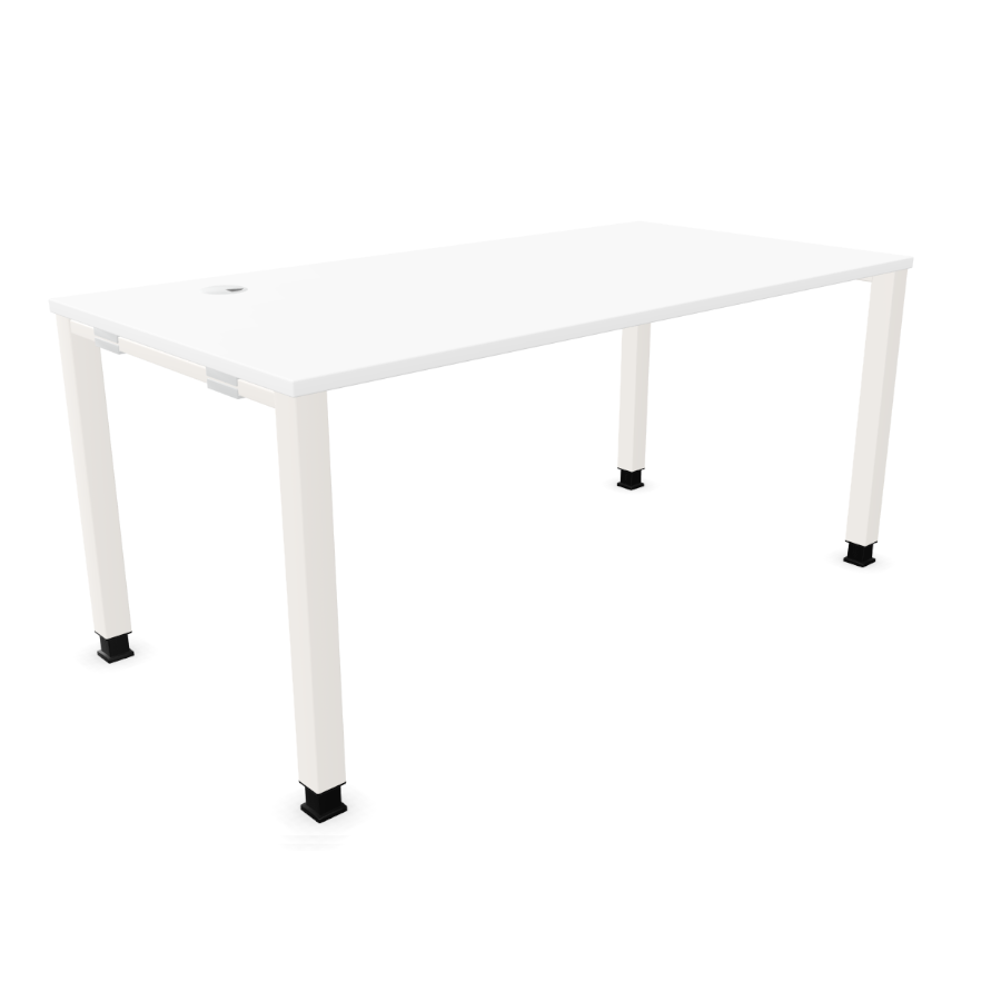 Palmberg Systo Tec Platte weiß mit Gestell weiß