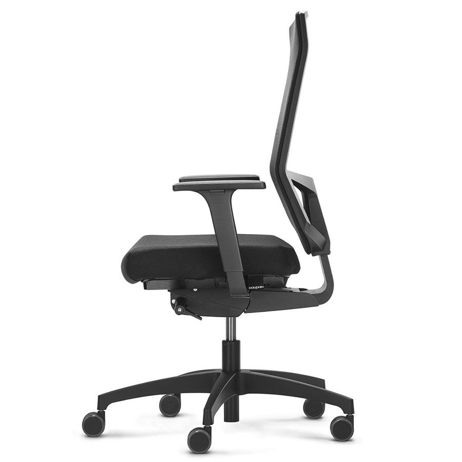 Dauphin @Just evo mesh in Schwarz mit Netz-Rückenlehne