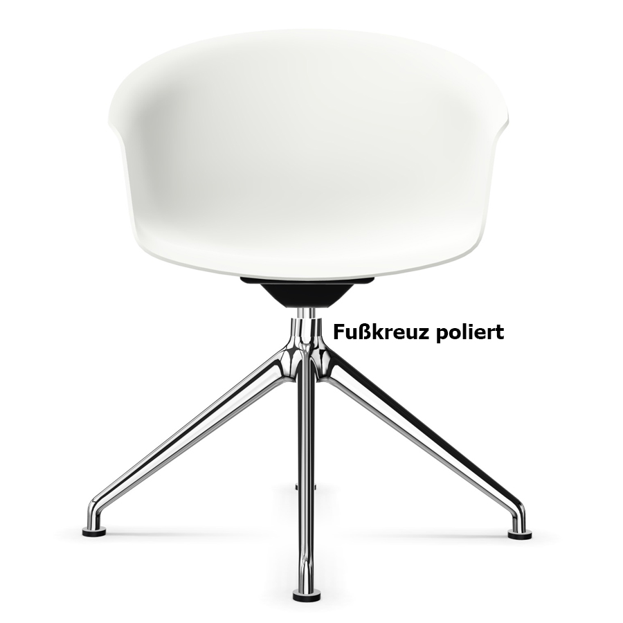 Interstuhl SHUFFLEis1 SU341 - Fußkreuz poliert