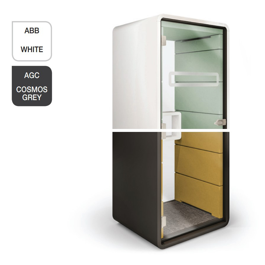 Hushphone Telefonbox Telefoncube Akustikbox Telefonzelle Farbauswahl Außen