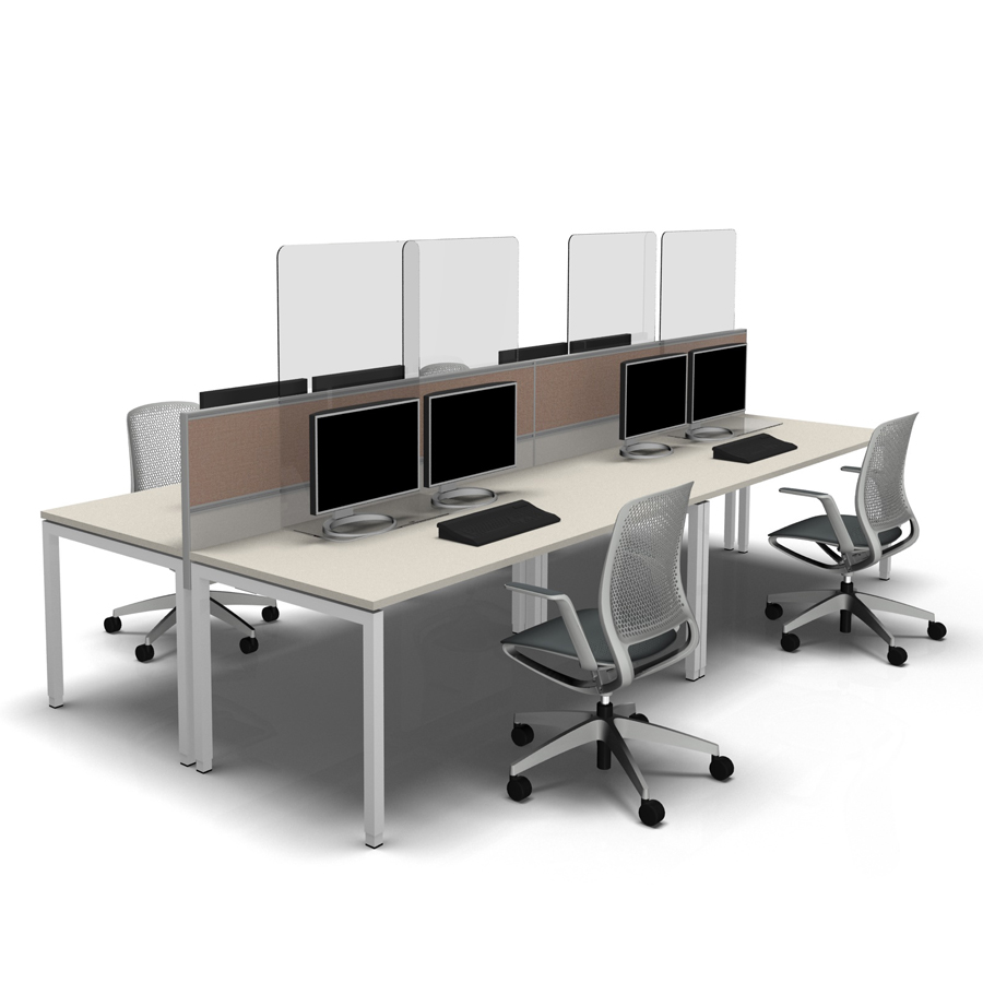 Neudoerfler Distanz Screen - Schreibtisch Trennwand - Detail 4