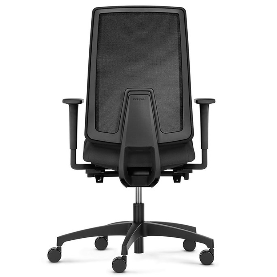 Dauphin Indeed mesh 7056 schwarz mit Netz-Rückenlehne