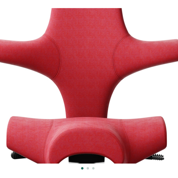 HAG Capisco 8106 Stoff Comfort+ rot Detail
