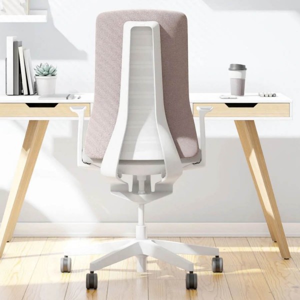 Interstuhl PURE INTERIOR Edition Bürostuhl mit Polsterrücken - Variante taupe