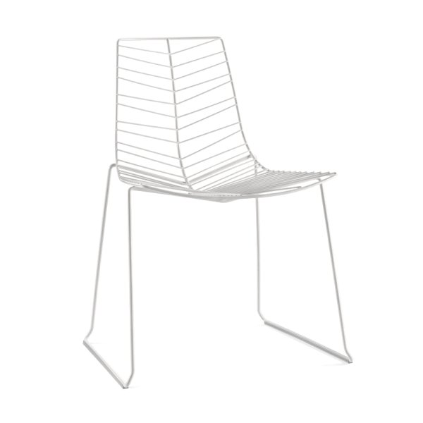 Arper Leaf Stuhl 1801 weiß 