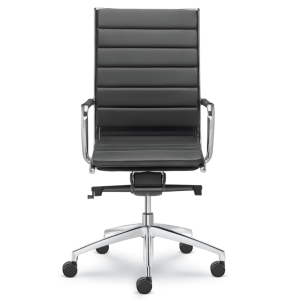 LD Seating Pluto Chefsessel hoch mit Polster schwarz LD Seating Pluto Chefsessel hoch mit Polster schwarz