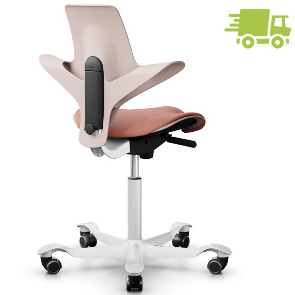 HAG CAPISCO PULS 8020 rosa mit Stoff Select rosa - Gestell weiß