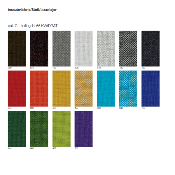 Beispiel: Stoff Hallingdal Kvadrat
