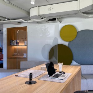 Cascando Shield Desk - klar Cascando Shield Desk - klar