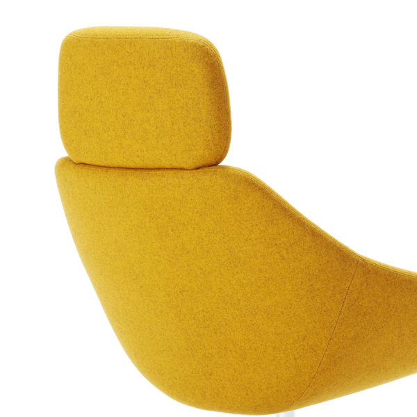 Allermuir Sessel Conic A641 mit Fusskreuz detail
