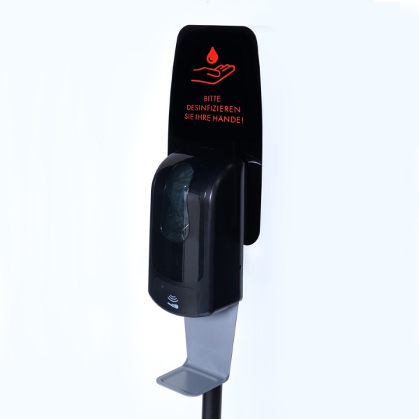 Desinfektionsspender höhenverstellbar mit Sensor und Standfuß - Detail 4