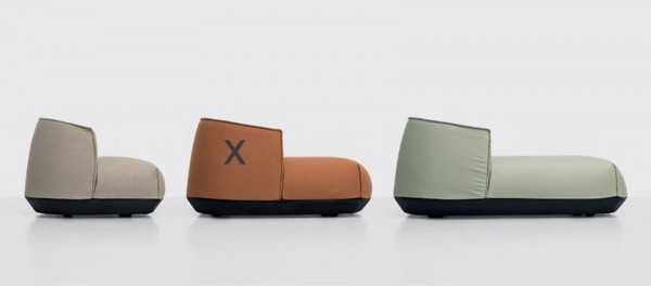 Kristalia BRIONI Outdoor Loungesessel groß