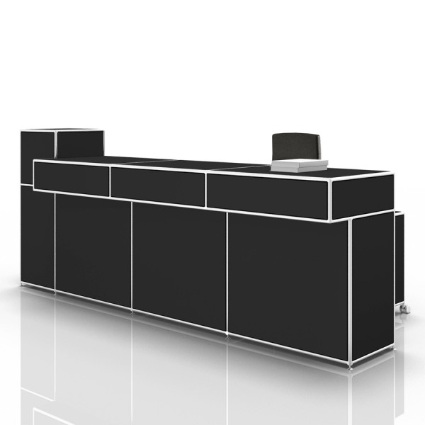 Bosse Modul Space Empfangstheke 4 schwarz