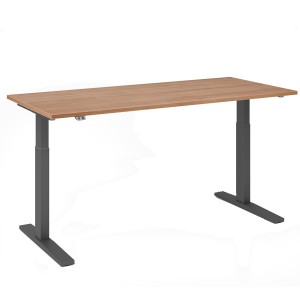 RWH Action Schreibtisch elektrisch verstellbar - Nussbaum - Breite 180 cm RWH Action Schreibtisch elektrisch verstellbar - Nussbaum - Breite 180 cm