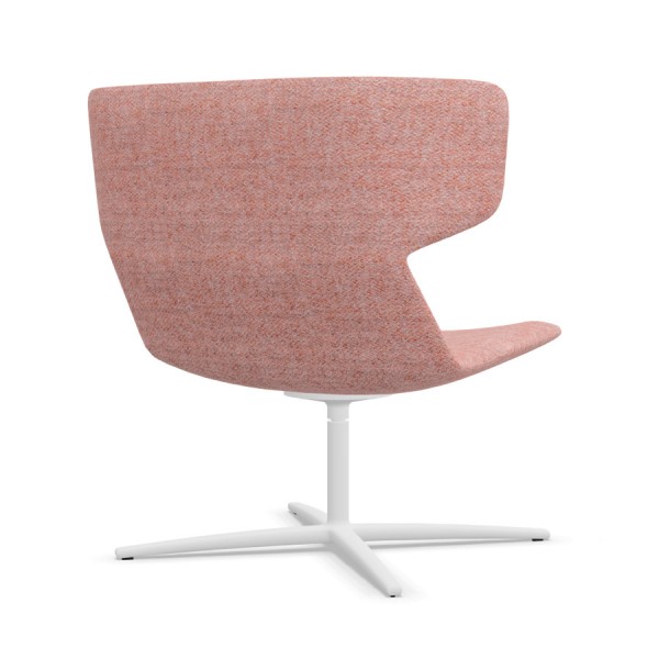 LD Seating FLEXI Loungesessel F27-N0 Gestell weiß