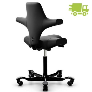 HAG CAPISCO 8106 Lederbezug schwarz Sattelsitz - schnell geliefert HAG CAPISCO 8106 Lederbezug schwarz Sattelsitz - schnell geliefert