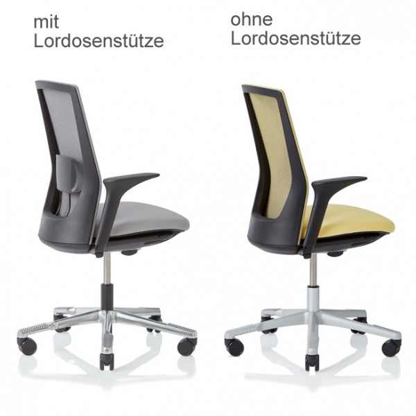HAG FUTU MESH 1100-S Bürostuhl mit Netzrücken Farbe straw