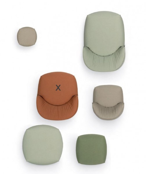 Kristalia BRIONI Outdoor Loungesessel groß