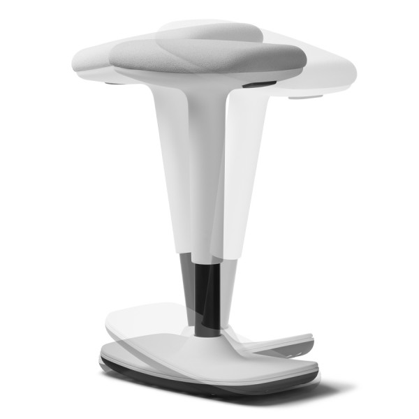 Trendoffice to-swift (SW 9299) Stehsitz Pendelhocker - weiß - Detailbild 3