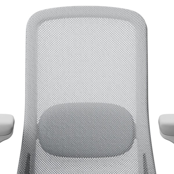 HAG SoFi Mesh grau - Detail Netzrücken
