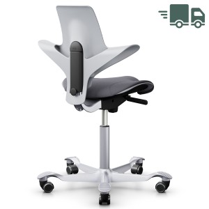 HAG CAPISCO PULS 8020 hellgrau | Stoff Xtreme 081 grau | Gestell silber HAG CAPISCO PULS 8020 hellgrau | Stoff Xtreme 081 grau | Gestell silber