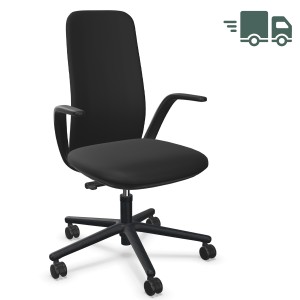 HAWORTH Nia Bürostuhl - Stoff Convert schwarz HAWORTH Nia Bürostuhl - Stoff Convert schwarz