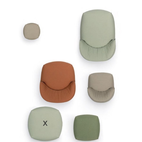Kristalia Brioni Pouf groß