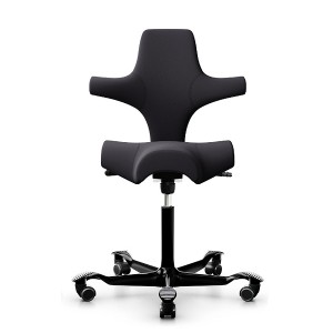 HAG Capisco 8106 Xtreme dunkelgrau Gestell schwarz Alu HAG Capisco 8106 Xtreme dunkelgrau Gestell schwarz Alu