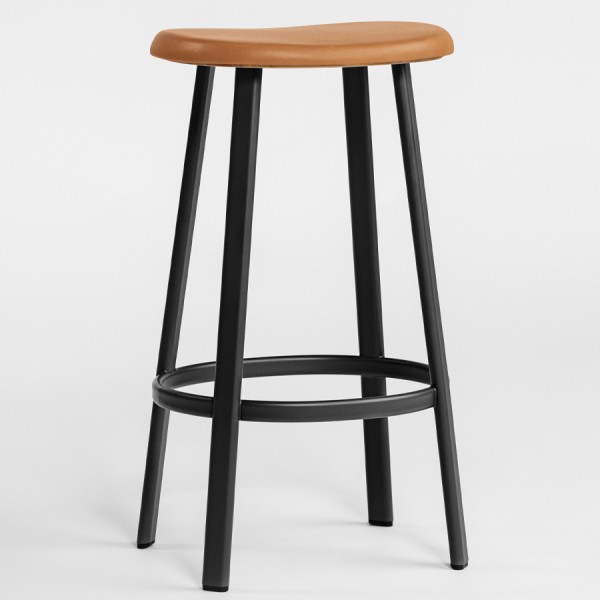 MILLION Copenhagen Anno Stool Barhocker - Leder sand