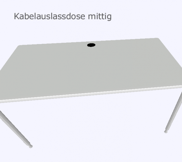 BOSSE Modul Space S-DESK Schreibtisch verschiedene Größen