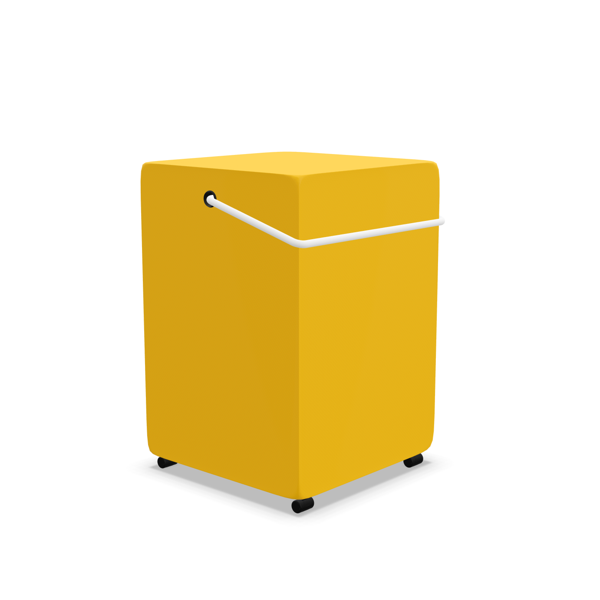 Bejot Cube H gelb mit weißem Bügel