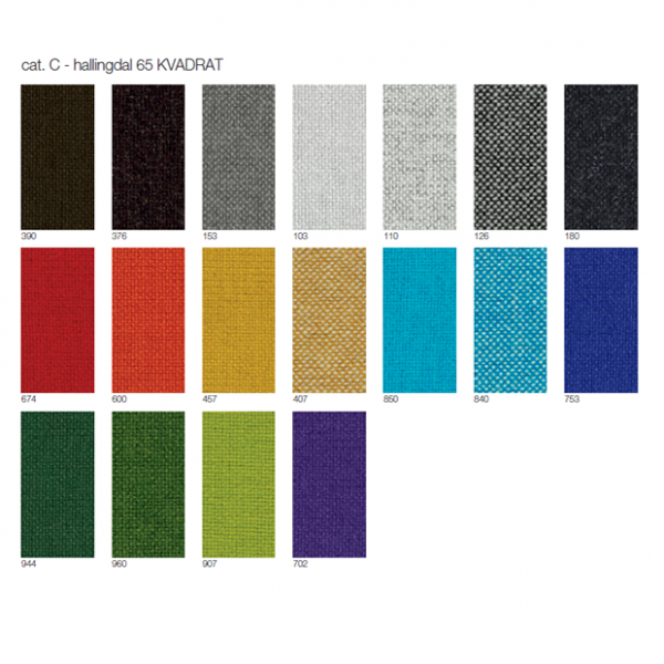 Stoff Hallingdal Kvadrat