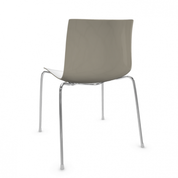 arper catifa 46 0251 bicolor rauchgrau-weiss Detail 1