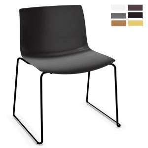 Arper CATIFA 53 2074 Stuhl Schale einfarbig mit Kufengestell - konfigurierbar Arper CATIFA 53 2074 Stuhl Schale einfarbig mit Kufengestell - konfigurierbar