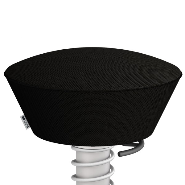Aeris Swopper Air Mesh-Gewebe Runner schwarz mit Rollen - Nahaufnahme