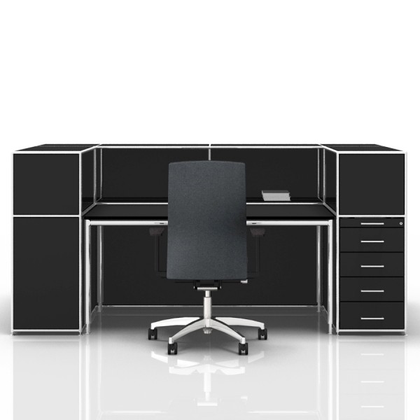Bosse Modul Space Empfangstheke 2 schwarz