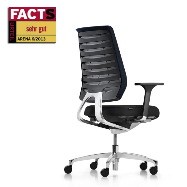 Dauphin X-CODE XC 5120 PREMIUM schwarz Polsterrücken Leder