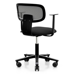 HAG Tion mesh 2340-F001 Bürostuhl schwarz | Netzrücken | Stoff Cura HAG Tion mesh 2340-F001 Bürostuhl schwarz | Netzrücken | Stoff Cura