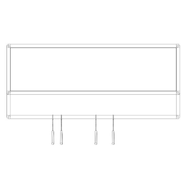 Bosse >Garderobe Black Edition Breite 100 cm