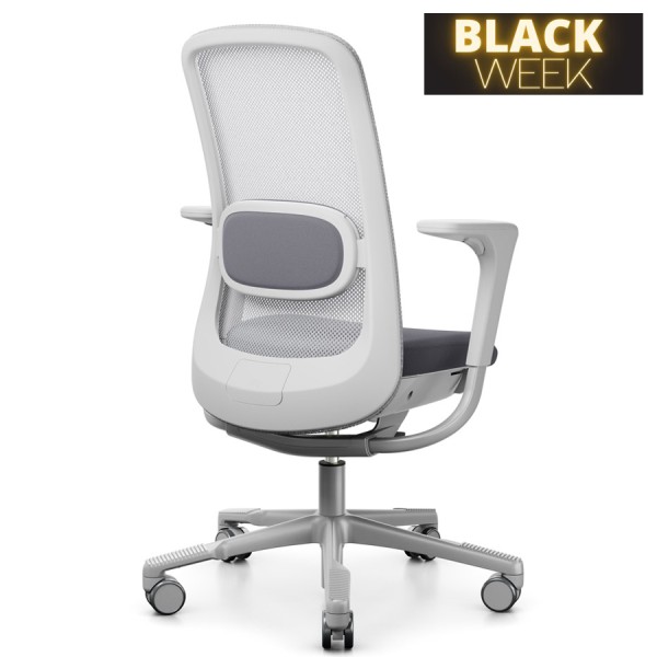 Abverkauf: HAG SoFi Mesh 7500 | 2D Armlehnen mit SlideBack Funktion | Grau günstig online kaufen