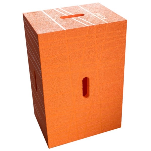 wp Xbrick Sitzwürfel Hocker multifunktionaler Baustein orange günstig online kaufen