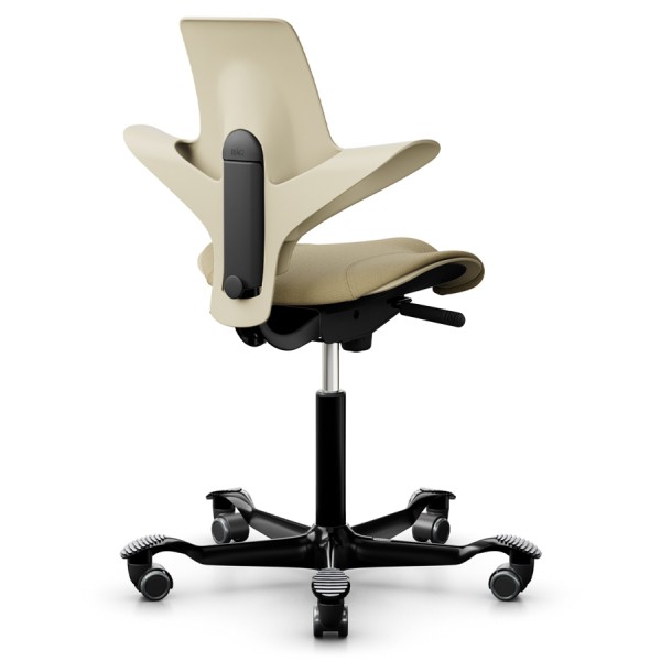 HAG CAPISCO PULS 8020 Schale sand mit Stoff Select 62097 | Gestell schwarz